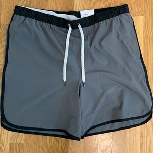 Sonoma men’s scallop swim trunk. New. Size large